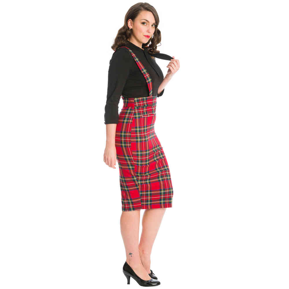 Dancing Days - OFFICE QUEEN Kokerrok - Rood